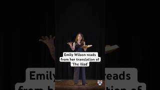 Penn professor Emily Wilson reads an excerpt from her acclaimed translation of Homer’s “The Iliad” [upl. by Litsyrk]