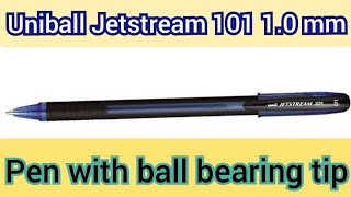 Uniball Jetstream 101 medium tip ballpoint  A smoothest pen ever made [upl. by Ameyn]