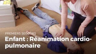 Premiers secours  Enfant  Réanimation cardiopulmonaire  Secourisme [upl. by Chandal993]