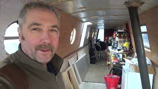 Narrowboat Refurb Gunnels Panelling amp New Parts For The Boat [upl. by Pier]