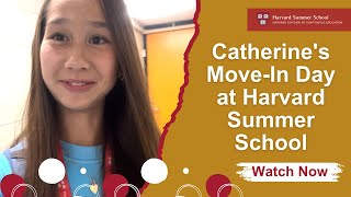 Catherines MoveIn Day at Harvard Summer School [upl. by Honniball299]