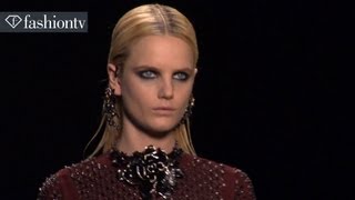 Strong Eyes Makeup Trends for FallWinter 201314  FashionTV [upl. by Naiditch]