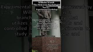 Wilhelm Wundt  Worlds First Ever Psychologist  Part 1 Experimental Psychology [upl. by Assille]