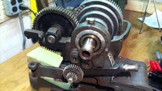 Head Stock disassembly  part 3 of my lathe restoration [upl. by Omar]