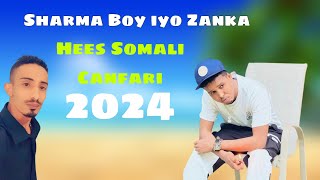 SHARMA BOY IYO ZANKA  HEES SOMALI CANFARI AH I 2024 [upl. by Alil939]