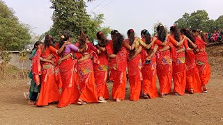 Aadivasi divasa dance video 2024 🥰 Aadivasi divasa Madhupalwi [upl. by Furtek478]