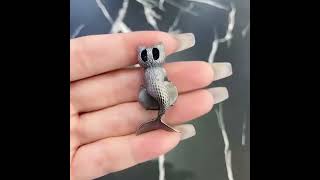 Natural Moonstone S925 Silver Inlaid Catfish Pendant Welcome to subscribe and inquire [upl. by Highams]