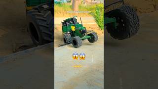 Powerful John Deere loading tyres in trolley 🔥🔥💪johndeere tyre [upl. by Ketti]