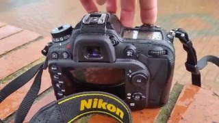 Nikon D7200 in rainy weather [upl. by Einor]