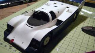 Revell 124th scale Rothamans Racing Porsche 962C [upl. by Ansev547]