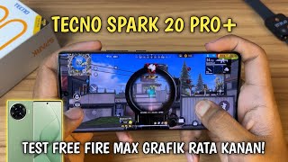 Tes Main Free Fire Max di Tecno Spark 20 Pro Plus  Setelah Update Software [upl. by Mitchell]