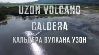 Uzon Volcano Caldera Kamchatka 4K DJI Phantom 3 Pro [upl. by Lontson]