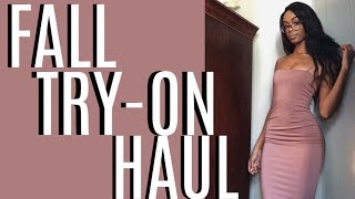 HUGE TRYON FALLISH CLOTHING HAUL part 1  Shein  Pretty Little Thing [upl. by Nove]