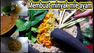 Resep minyak mie ayam spesial100rb SUBSCRIBER [upl. by Griz]