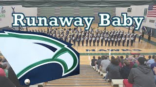 Runaway Baby  Bruno Mars  2024 Indoor Concert  Marching Hawks and Color Guard [upl. by Stedt]