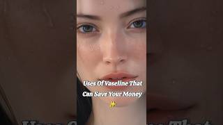 Uses Of Vaseline That Can Save Your Money ✨️ vaseline longlashes lips skincaretips ytshorts [upl. by Lerraj879]