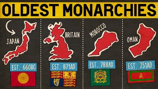 The Oldest Monarchies In The World [upl. by Ahsinuq227]