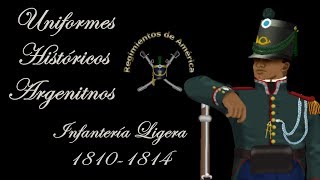 Uniformes Infantería ligera 1810  1814 [upl. by Gustafson]