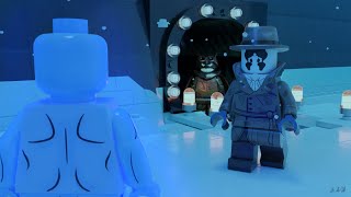 LEGO Watchmen Parody  Rorschachs death but he asked an important question about Steve Jobs’ ligma [upl. by Vicky212]