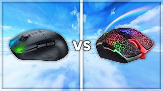 Roccat Kone Pro vs Bloody A70 Mouse Comparison [upl. by Atival]