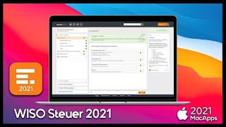WISO SteuerStart 2021 for Mac  Interface amp Workspace Quick View [upl. by Dalt34]