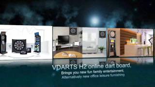 VDARTS H2 Global Online Electronic Dartboard VDARTS H2L Online LED Electronic Dartboard [upl. by Bowrah]