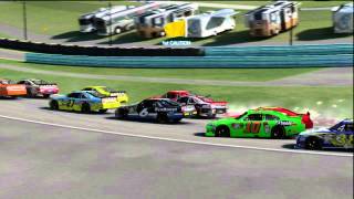 Watkins Glen Race 22 Gameplay Career Mode Nascar The Game Inside Line [upl. by Gambrell318]