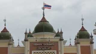 Azan at Pattani central mosque  เสียงอาซานที่มัสยิดกลางจังหวัดปัตตานี [upl. by Ailedua372]