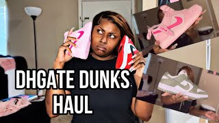 DHgate Dunks Haul [upl. by Purpura733]