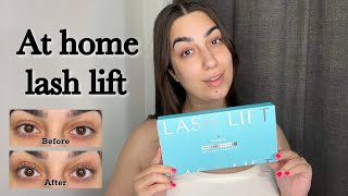 AYASAL LASH LIFT KIT  At home lash lift ItsJoannaCristina [upl. by Yrreg]