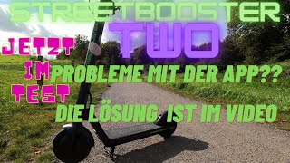 STREETBOOSTER TWO APP Problemedie Lösung ist hier [upl. by Newkirk]