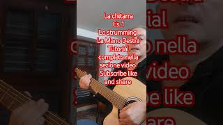 Suonare la chitarra da zero free tutorial chords lessons fingersty accordi musica strumming [upl. by Peskoff]