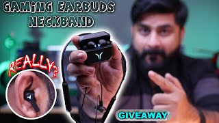 Best Gaming Bluetooth  🤔 WaveFun G100 amp Flex3 WirelessNeckband Gaming TWS Earbuds Unboxing amp Review [upl. by Ynneb560]