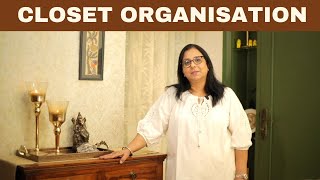 Closet Organisation amp Wardrobe Tips to Maximise Space  with Sudha Sharma [upl. by Elmore60]