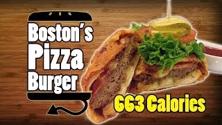 Bostons Pizzaburger Recipe Remake  HellthyJunkFood [upl. by Leese]