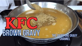 Homemade KFC Brown Gravy Recipe  Easy Brown Gravy  Kentucky Fried Chicken Gravy  Brown Gravy [upl. by Wasson]