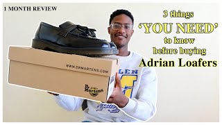 3 things YOU NEED to know before buying DrMartens Adrian Tassel Loafers [upl. by Aeel]