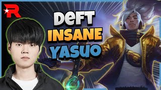 KT Deft Yasuo vs Zeri  1417 [upl. by Ainoet]