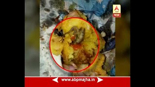 Ambernath  Lizard found in food Vadapav [upl. by Aksehcnarf]