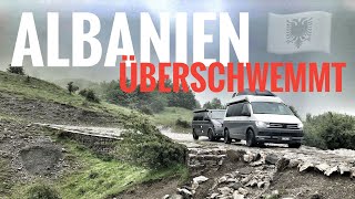 Einfach Deluxe  Albanien Teil 2 Mit dem VW California durch Wald und Pfützen  Folge 02 [upl. by Adlaremse]