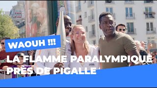 La Flamme paralympique à Paris  épisode 3  Paris 2024 🏆  Ville de Paris [upl. by Sieber]