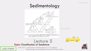 Sedimentology lecture 5  Classification of Sandstone Tamil [upl. by Reitrac673]