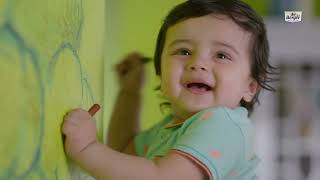 Berger Paints  Easy Clean TVC 2021  20 Sec Hindi HD [upl. by Dualc]