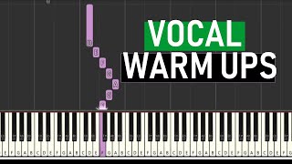 ♬ VOCAL WARM UP VIDEO  VOCAL RANGE EXERCISE ♬ [upl. by Celinda748]