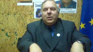 4 John Zammit Interview MEP Elections 2009  Part FOUR of SEVEN [upl. by Ylek223]