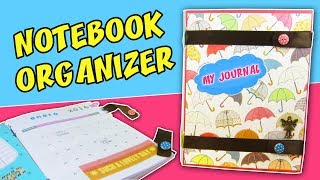 HOW TO MAKE YOUR JOURNAL  Gorgeous Organizer Notebook  aPasos Crafts DIY [upl. by Rhetta246]