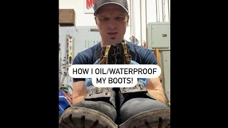 How do you oil your boots [upl. by Magee612]