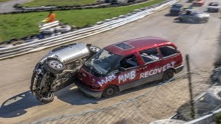 Banger Racing Angmering Oval Raceway 16092018 [upl. by Areht]