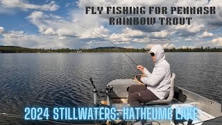 2024 Day 7 Fly Fishing for Pennask Rainbow Trout at Hatheume Lake [upl. by Etnomal]