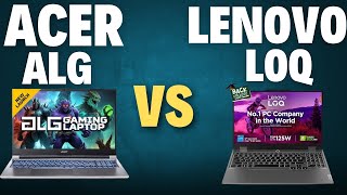 ACER ALG The Budget 3050 Latop  Acer ALG Vs Lenovo LOQ  75W Vs 95W RTX 3050 [upl. by Myna]